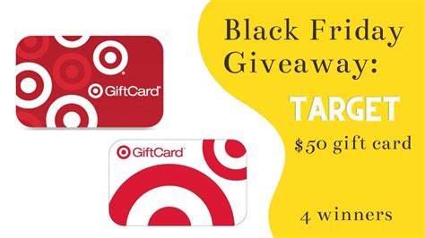 target black friday gift card sale